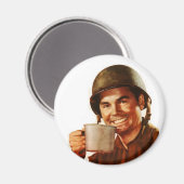 GI Cuppa Joe Magneet (Voorkant / Achterkant)
