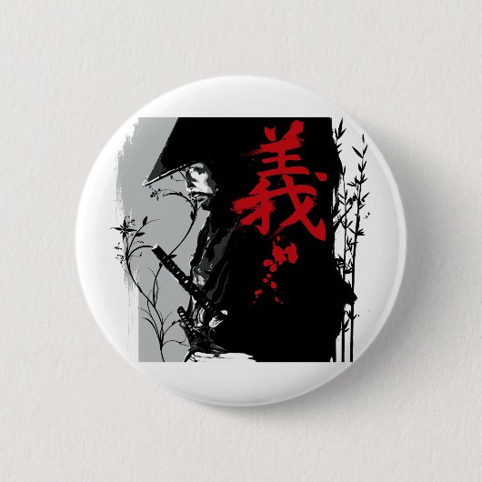GI Dark Samurai Button (Voorkant)