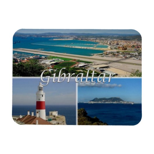 GI - Gibraltar - Magneet (Horizontaal)