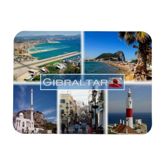 GI - Gibraltar - Magneet (Horizontaal)