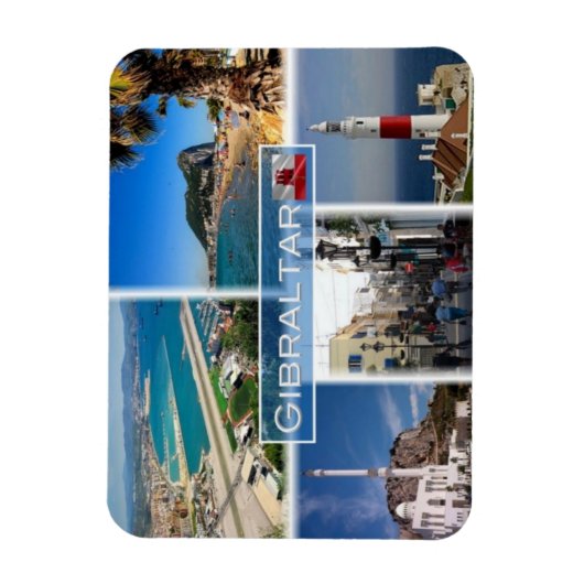 GI - Gibraltar - Magneet (Verticaal)