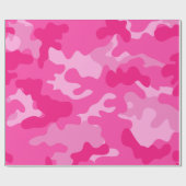 GI JANE Militaire Roze Camouflage Partij Cadeaupapier (Vlak)