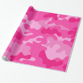 GI JANE Militaire Roze Camouflage Partij Cadeaupapier (Uitgerold)