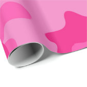 GI JANE Militaire Roze Camouflage Partij Cadeaupapier (Rol Hoek)