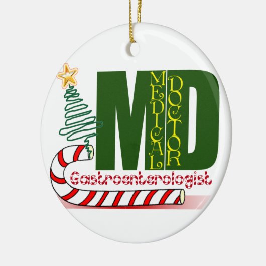 GI MD CHRISTMAS ORNAMENT GASTROENTEROLOGIST DOCTOR (Links)
