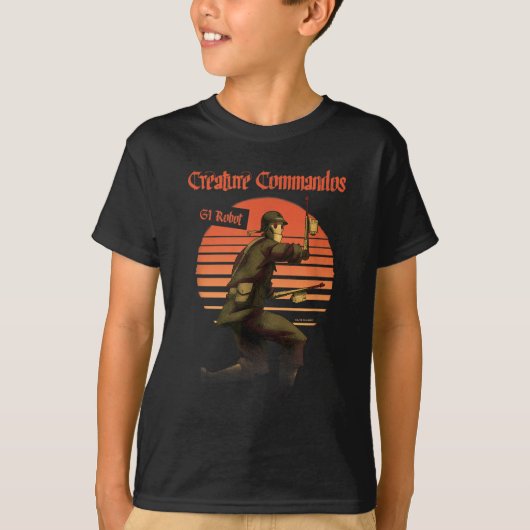 Gi Robot Poster T-shirt (Voorkant)