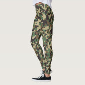 GI Soldaat Militaire Camouflage de heer Mrs Shower Leggings (Links)