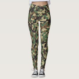 GI Soldaat Militaire Camouflage de heer Mrs Shower Leggings