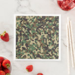 GI Soldier Camouflage Militaire Feest Servetten<br><div class="desc">Veel plezier met het versieren van uw tafel met deze camouflage militaire partij servetten. Perfect voor elke verjaardag,  soldatenfeest of GI JOE themafeest voor kinderen of volwassenen! Zoek naar bijpassende kopjes,  borden en andere leuke ideeën die allemaal deel uitmaken van het GI Camouflage collectie.</div>
