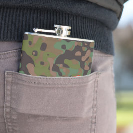 GI Top Secret Groom Celebration Camouflage Party Heupfles