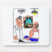 GI Tract Funny Gastrointestinale T - shirts Giften Muismat (Voorkant)