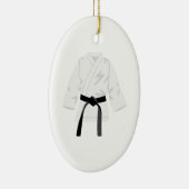 Gi Uniform Keramisch Ornament (Rechts)