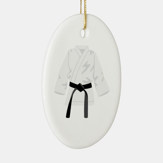 Gi Uniform Keramisch Ornament (Rechts)