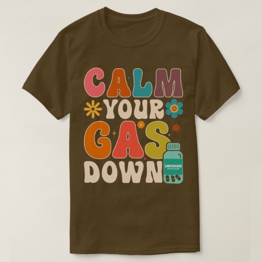 GI Verpleegkundige Gastro-enterologie Grappige Gas T-shirt (Design voorkant)