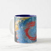 Gia-mok Tweekleurige Koffiemok (Voorkant links)