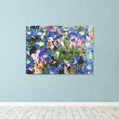 Giacometti - Blau Winden Canvas Afdruk (Insitu (Houten vloer))