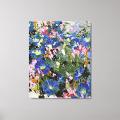 Giacometti - Blau Winden Canvas Afdruk (Voorkant)