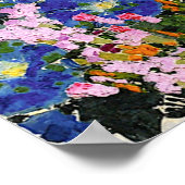 Giacometti - Blau Winden Poster (Hoek)