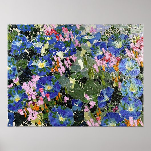 Giacometti - Blau Winden Poster (Voorkant)