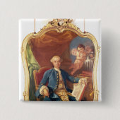 Giacomo Casanova Vierkante Button 5,1 Cm (Voorkant)