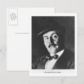 Giacomo Puccini (1858-1924) 1924 (fotolitho) (b/w Briefkaart (Voorkant / Achterkant)