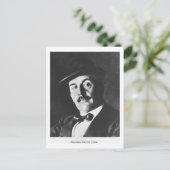 Giacomo Puccini (1858-1924) 1924 (fotolitho) (b/w Briefkaart (Staand voorkant)