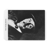 Giacomo Puccini (1858-1924) 1924 (fotolitho) (b/w Magneet (Horizontaal)