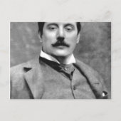 Giacomo Puccini Briefkaart (Voorkant)