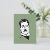 Giacomo Puccini Briefkaart (Staand voorkant)