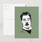 Giacomo Puccini Briefkaart (Voorkant / Achterkant)