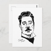 Giacomo Puccini Briefkaart (Voorkant / Achterkant)