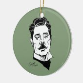 Giacomo Puccini Keramisch Ornament (Links)