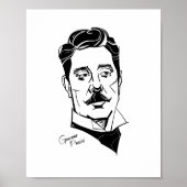 Giacomo Puccini Poster (Voorkant)