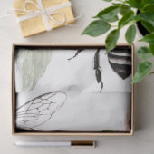 GIan Floral Bee Elements Decoupage Sheet Tissuepapier (Geschenk)