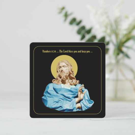 Gian Lorenzo Bernini Buste van Christus 1679 (Staand voorkant)