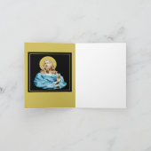 Gian Lorenzo Bernini Buste van Christus 1679 Bedankkaart (Binnen)