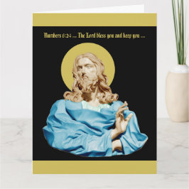 Gian Lorenzo Bernini Buste van Christus 1679 Bedankkaart