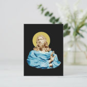 Gian Lorenzo Bernini Buste van Christus 1679 Briefkaart (Staand voorkant)