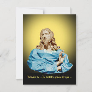 Gian Lorenzo Bernini Buste van Christus 1679 Briefkaart