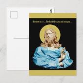 Gian Lorenzo Bernini Buste van Christus 1679 Briefkaart (Voorkant / Achterkant)