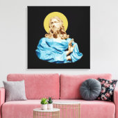 Gian Lorenzo Bernini Buste van Christus 1679 Canvas Afdruk (Insitu (Woonkamer))