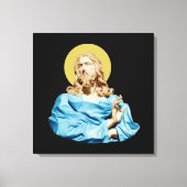 Gian Lorenzo Bernini Buste van Christus 1679 Canvas Afdruk (Voorkant)