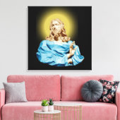 Gian Lorenzo Bernini Buste van Christus 1679 Canvas Afdruk (Insitu (Woonkamer))