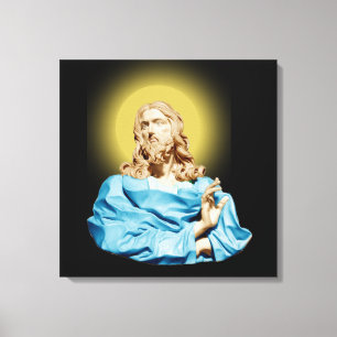 Gian Lorenzo Bernini Buste van Christus 1679 Canvas Afdruk