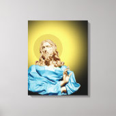 Gian Lorenzo Bernini Buste van Christus 1679 Canvas Afdruk (Voorkant)