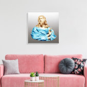 Gian Lorenzo Bernini Buste van Christus 1679 Canvas Afdruk (Insitu (Woonkamer))