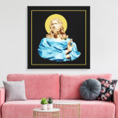Gian Lorenzo Bernini Buste van Christus 1679 Canvas Afdruk (Insitu (Woonkamer))