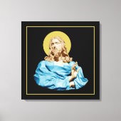 Gian Lorenzo Bernini Buste van Christus 1679 Canvas Afdruk (Voorkant)