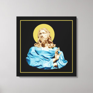 Gian Lorenzo Bernini Buste van Christus 1679 Canvas Afdruk