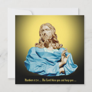 Gian Lorenzo Bernini Buste van Christus 1679 Feestdagenkaart